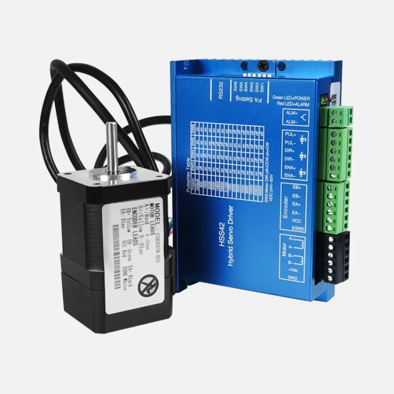 Closed Loop Stepper Motor Nema 17 - 42x42 مللي متر هجين 0.5N.m 2-phase
