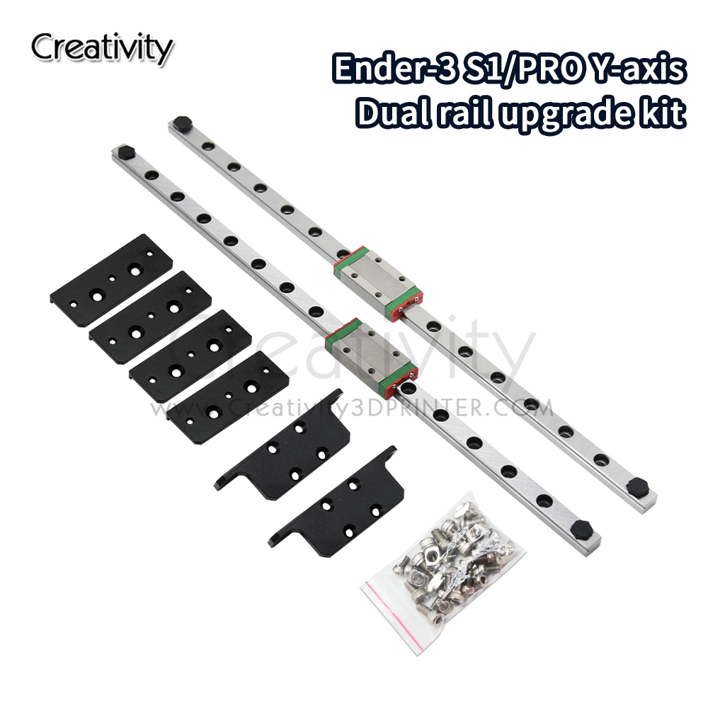 أندر 3 S1 المزدوج Y-محور ترقية - مراجعة Linear Rail Mgn12H Set وسعره
