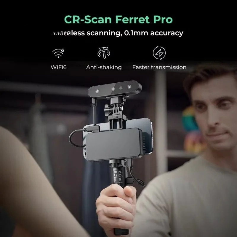 ماسح ضوئي ثلاثي الأبعاد احتراف - مراجعة Handheld 3D Scanner High Precision وسعره